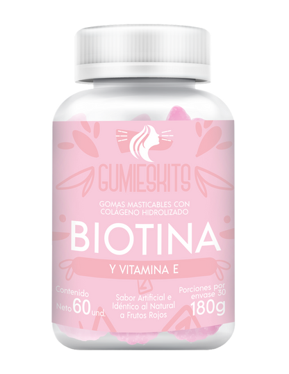 Gomitas de Biotina y Vitamina E