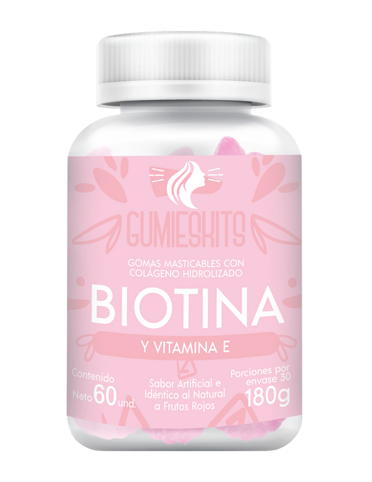 Gomitas de Biotina y Vitamina E