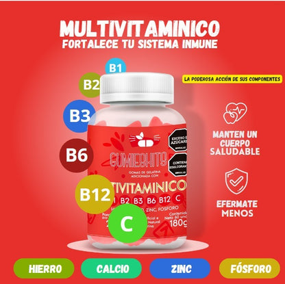 Gomitas Multivitamínicas para Adultos